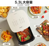 苏泊尔（SUPOR）空气炸锅不用翻面 家用全自动一体机 5.3L大容量 蒸汽嫩炸  精准控温 不沾易清洗 KJ50D827 实拍图