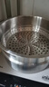 Momscook不锈钢煲汤锅电磁炉通用火锅复底火锅盆平底双耳汤锅锅具 【火锅+蒸笼】 28cm 实拍图