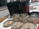 科博康（KBOKA） 德国保温饭盒超长保温大容量多层保温桶304不锈钢饭盒上班族防烫 尊贵紫2.6L-三层【加厚保温袋+餐具+背带】 实拍图