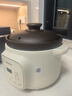 美的（Midea）煲汤电炖锅3-4人用  家用电砂锅煲汤锅炖汤蛊电炖锅 慢炖多功能煮小米粥  可预约保温 紫砂内胆 DGE3056 3L 实拍图