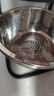 茶花不锈钢沥水篮 家用淘米洗菜洗碗 不锈钢漏盆菜篮子水果盘28cm 实拍图