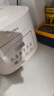 美的（Midea）低糖电饭煲电饭锅0涂层3升2-3人无涂层316L不锈钢内胆一键柴火饭家用多功能MB-3E91LS 实拍图