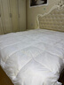 皇朝家私防钻绒系列 白鸭毛羽毛被 冬被 1800g 200*230cm 白色 实拍图