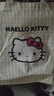 可爱风kitty帆布包手提袋单肩斜挎包夏季百搭通勤大容量新款挎包 kitty黄色（不带玩偶）无拉链 实拍图
