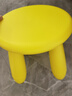 宜家（IKEA）MAMMUT玛莫特儿童桌学习绘画小桌子学生家用幼儿园餐桌 黄色儿童凳 实拍图