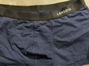 浪莎男士内裤男纯棉10A抗菌平角裤透气中腰男式四角裤男生裤头4条装 实拍图