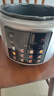 美的（Midea）品牌官方电压力锅高压大容量6升0涂层不锈钢电饭煲 全自动智能预约家用6-8人开盖火锅MY-E6010G 实拍图