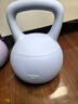 yottoy翘臀软壶铃女士提壶哑铃翘臀深蹲力量家用健身训练器材8kg-雾霾蓝 实拍图