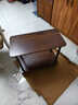 实木边几沙发旁边柜迷你小茶几茶桌置物架客厅家用简易床头边桌子 【进口全实木】80*40*55cm 胡桃 实拍图