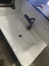 恋派浴室柜 陶瓷一体盆卫生间洗脸盆柜组合悬挂式洗漱台智能洗手盆柜 风水镜柜】珠光灰+陶瓷盆 80cm 实拍图