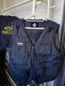 JEEP SPIRIT吉普工装马甲男士春夏季钓鱼背心机能多口袋外套男装 深灰 4XL 实拍图