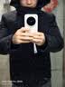 京东京造白鹅绒羽绒服男冬季新款商务通勤加厚保暖外套男连帽 黑色 XL 实拍图