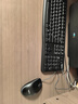 罗技（Logitech）MK120 键鼠套装 有线键鼠套装 办公键鼠套装 电脑键盘 USB即插即用 全尺寸 黑色 实拍图