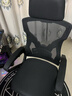 锦汐 电脑椅家用办公椅子靠背人体工学椅学习转椅老板座椅游戏电竞椅 【二代升级款】黑框黑网+乳胶 实拍图
