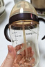 世喜婴儿学饮杯6个月以上鸭嘴杯PPSU喝水奶瓶重力球吸管水杯300ml 实拍图