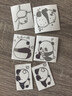 可爱熊猫金属贴3D立体高颜值ins贴画diy手机笔记本电脑平板电脑装饰自粘贴纸 全图案共6个装 实拍图