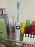 ApiYoo艾优A9儿童电动牙刷声波震动深度清洁软毛 适用3-6-15岁送男女学生小孩子 牙刷小学生生日新年礼物 实拍图
