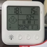 德力西电气（DELIXI ELECTRIC）家用室内温度计带笑脸婴儿房闹钟计时电子数显温湿度计温度表 实拍图