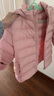 优衣库婴幼儿宝宝PUFFTECH空气棉服可机洗拉链连帽外套478427 10 水粉色 110 实拍图