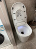 浪鲸（SSWW）卫浴小哆啦落地轻智能马桶免水压限制家用小户型自动坐便器座便器 【016A-2轻智能】脚感冲水+泡沫盾 400mm 【配角阀软管/配件齐全】 实拍图