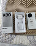 小米 REDMI K80 国家补贴 第三代骁龙 8 6550mAh大电池 澎湃OS 雪岩白 16GB+256GB 红米5G手机 实拍图