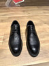 红蜻蜓真皮男鞋秋冬舒适商务休闲皮鞋高级正装德比鞋婚鞋WTA7376黑色39 实拍图