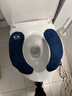 Creative art马桶垫加厚粘贴式家用秋冬季坐便器可水洗保暖记忆棉魔术贴通用 实拍图