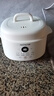 九阳（Joyoung）电炖锅电炖盅隔水炖锅煮粥煲汤锅家用多功能锅婴儿辅食锅4.5L白瓷内胆燕窝盅GD186 实拍图