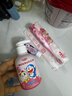 舒客宝贝（sakykids）儿童牙膏按压150g大容量含氟防蛀2-12岁草莓味-哆啦A梦 实拍图