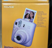 富士（FUJIFILM）instax  mini12 一次成像 立拍立得相机 mini12 鸢尾紫 官方标配（无相纸及周边配件） 实拍图