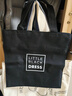 小黑裙牛津布环保购物袋超市买菜包小布袋子便携手提袋 中号竖款(拉链款) 实拍图