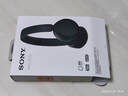 索尼（SONY）WH-CH520 舒适高效无线头戴式蓝牙耳机 舒适佩戴 音乐耳机 黑色 新年礼物 元旦 实拍图