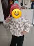 卡尔美（KELME）儿童帽子女童秋冬毛线帽3-6-12岁男童护耳防风帽针织帽保暖帽子 实拍图