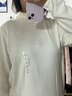 优衣库女装HEATTECH摇粒绒两翻领套头衫/长袖25秋冬新款479608 01 乳白色 L /160/88A 实拍图