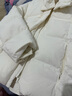 坦博尔羽绒服女短款可拆卸帽时尚大廓形秋冬外套厚530368D馥芮奶白155 实拍图