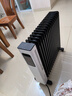格力（GREE）【17片&3000W大功率】取暖器电油汀家用大面积WIFI遥控电暖气片17片立式加宽电油汀 NY22-S7030B 实拍图