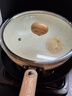 小熊（Bear）含钛陶瓷小炒锅 0氟涂层不粘锅炒菜锅电磁炉燃气灶锅24cm 实拍图