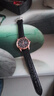 正品男士手表高档休闲石英表简约气质男表皮带高颜值罗马时尚腕表 黑色运动款 实拍图