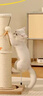 KimPets猫爬架猫玩具一体耐磨不掉屑小型剑麻猫咪爬架子解闷猫抓板猫爬树 圆形猫抓柱小号33*33*70 实拍图