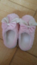 棉拖鞋女秋冬季2024新款家居家用情侣室内外保暖厚底防滑毛毛拖鞋 粉红色 36-37 【建议拍大一码】 实拍图