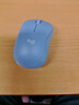 罗技（Logitech）M221 轻音鼠标 无线鼠标 办公鼠标 对称鼠标 带无线微型接收器 雾霭蓝 实拍图