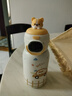 【礼物】智能保温杯宝宝吸管水壶耐磨耐用大容量学生专用水杯 棕黄小狗500ml-智能盖 实拍图