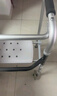 鱼跃（Yuwell）老人助行器YU730A骨折拐杖折叠便携手推带轮车坐板四脚手杖助行架 实拍图