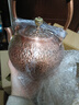 宏虎（honghu）紫铜水壶烧水壶大容量纯铜煮茶壶泡茶壶手工加厚铜壶电陶炉沏茶壶 ZTH-06(竖锤纹)1.5L 实拍图