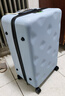 不莱玫行李箱拉杆箱旅行箱大容量女学生男出国托运26英寸密码箱 浅蓝色 实拍图