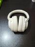 QCY H3S 头戴式-56dB主动降噪【双金标+A级降噪认证】7麦蓝牙耳机无线有线游戏低延迟超长续航 白色 实拍图