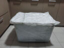 禧天龙家用收纳箱加厚衣物储物箱塑料箱大容量玩具整理箱 110L蓝色1个装 实拍图