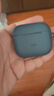 亿色适用AirPods4保护套苹果耳机四代保护套2024无线蓝牙耳机硅胶壳magsafe磁吸无线充电全包防摔减震 【海军蓝】硅胶磁吸保护壳 2024新款丨【收藏+加购】送挂钩 实拍图