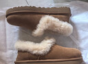 UGG秋季女士时尚舒适茸茸毛圈口平底休闲乐福鞋懒人毛毛鞋1119002 CHE | 栗色 37 实拍图