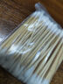 双头棉签木棒卫生棉棒化妆掏耳朵卸妆一次性竹棒家用100支装棉签 棉签【10包】约1000支 实拍图